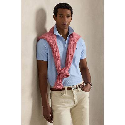 Памучна тениска с яка Polo Ralph Lauren (710B13479)