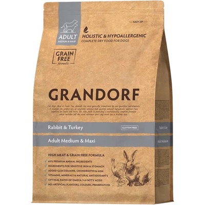 Grandorf Rabbit Turkey Adult Medium & Maxi 3 kg