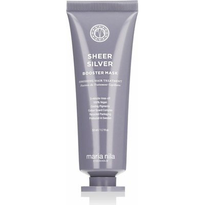 Maria Nila Vyživující maska pro blond vlasy Sheer Silver Masque 50 ml