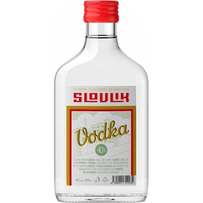 Slovlik Vodka 40% 0,2 l (čistá fľaša)