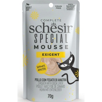 Schesir Cat Special Mousse kura a pečeň 70 g