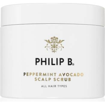 Philip B. Peppermint Avocado peelingový šampon 236 ml