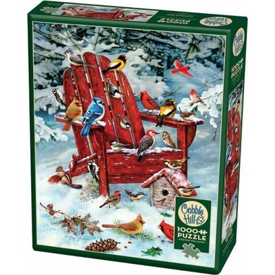 COBBLE HILL Vtáky Adirondacku 1000 dielov