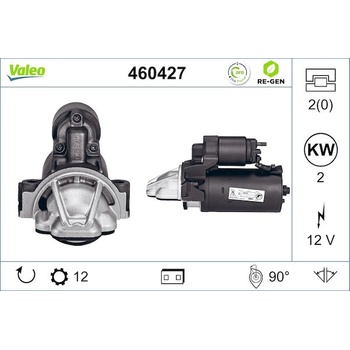 Startér VALEO 460427
