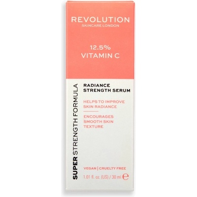 Revolution Beauty REVOLUTION Skincare 12.5% Vitamin C Radiance Serum Серум дамски 30ml