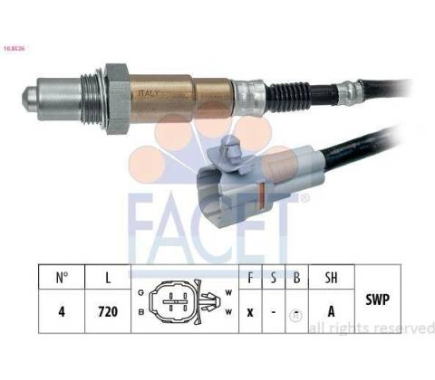 Lambda sonda FACET 10.8526 (108526)