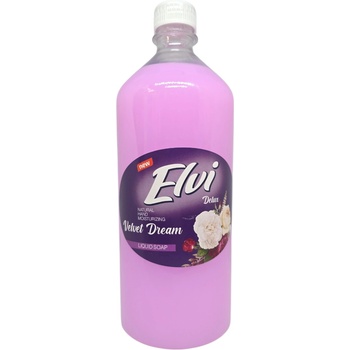 ELVI течен сапун, Delux, 1000мл, Velvet Dream
