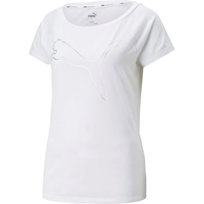 PUMA Функционална тениска бяло, размер l