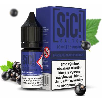 Sic! Salts Blackcurrant 10 ml 16 mg