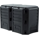 Prosperplast Compogreen 2x400 l čierny