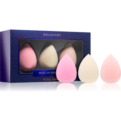 BrushArt Make-up Sponge Set гъба за фон дьо тен ROYAL PURPLE