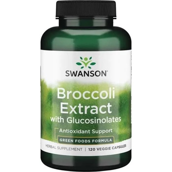 Swanson Broccoli Extract with Glucosinolates, 120 растителни капсули, Swanson (SWR035)