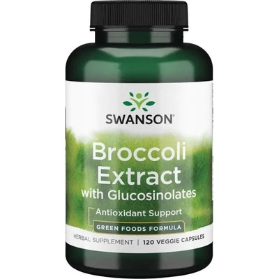 Swanson Broccoli Extract with Glucosinolates, 120 растителни капсули, Swanson (SWR035)