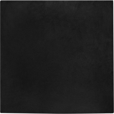 vidaXL Противоплъзгащ килим от изкуствен заек Olite Черно 160 x 160 cm (42021730)