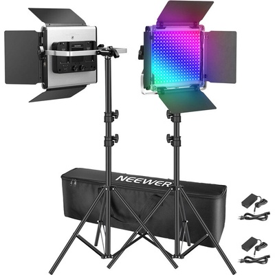 Neewer LED lampa 2×660 PRO II RGB 2×200CM