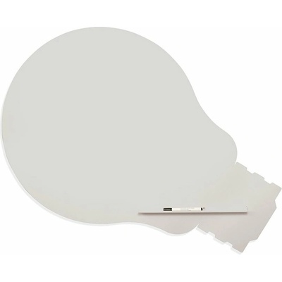 ROCADA Skin Shape Idea 6461-7035 tvar žárovky, 150 x 100 cm světle šedá RAL 7035