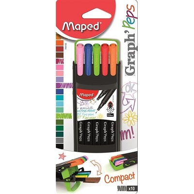 Maped Graph Peps Compact 0,4 mm 10 farieb