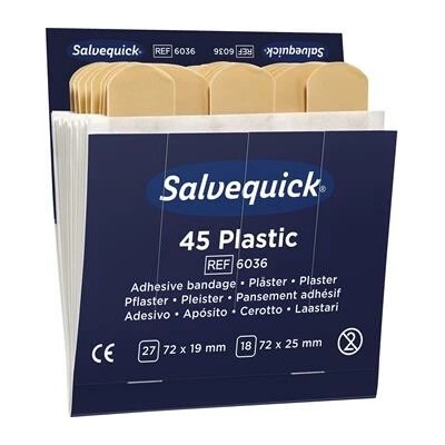 SALVEQUICK vodoodpudivé náplasti REF 6036 do zásobníku na náplasti