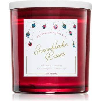 DW HOME Winter Wonderland Snowflake Kisses ароматна свещ 374 гр