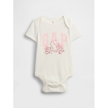 GAP Бебешко боди с логото на Gap GAP | Rozov | Момичешки | 50-62