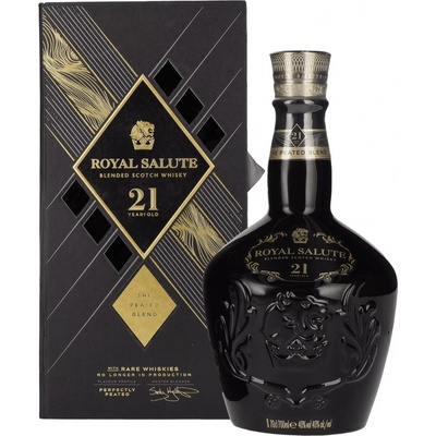 Chivas Royal Salute 21y Peated Blend 40% 0,7 l (kazeta)