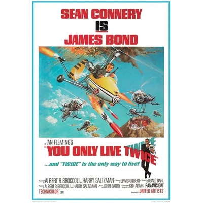 Pyramid Арт принт Pyramid Movies: James Bond - You Only Live Twice One-Sheet (LFP10247P)