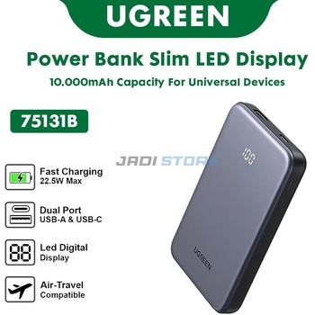 Image 1 of UGREEN PB507 Powerbank 10000mAh 20W сив (UGR5798)