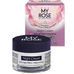My Rose Нощен крем против бръчки, 50мл