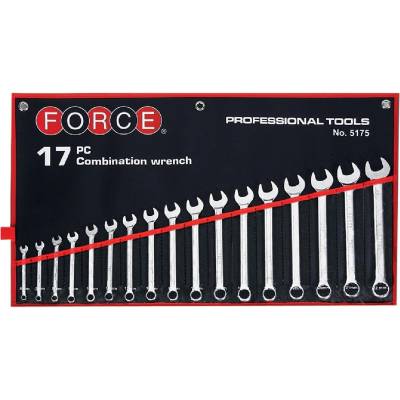 FORCE Комплект звездогаечни ключове Force JN62362 - 75 градуса, 6-22 mm, 17 бр (JN62362)