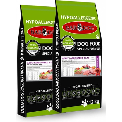 Bardog Adult Large Breed 27/16 Ultra Prémium 2 x 13 kg