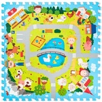 Plastica Пяна пъзел „Село, 9 бр (91651)