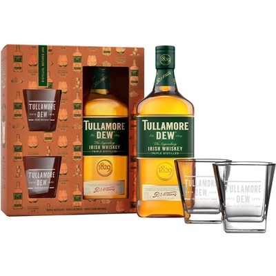 Tullamore D.E.W. Тъламор Дю + 2 Чаши