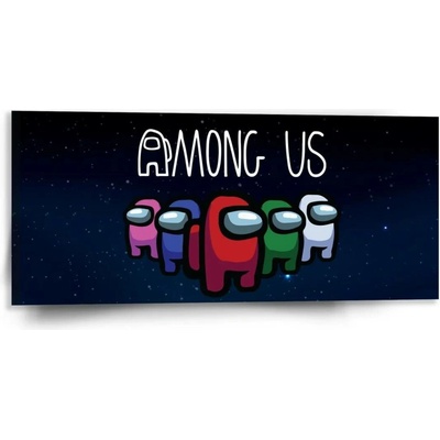 Sablio Obraz AMONG US ve vesmíru - 110x50 cm