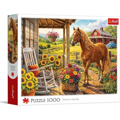 Trefl Kůň na farmě 1000 dílků