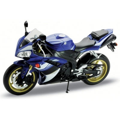 Welly Motocykl Yamaha Yamaha YZFR1 modrá 1:10