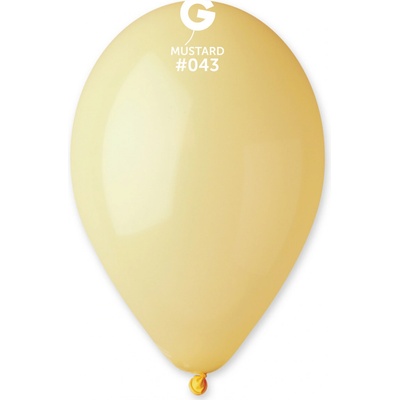 Gemar #043 Balónek 26 cm 10" hořčičně žlutý