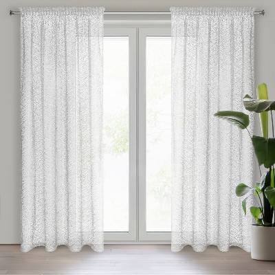 Takoy Záclona AMANDA se strukturou pavučiny 140 x 270 cm-HF-389970 | 140 x 270 cm