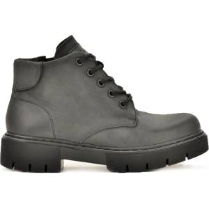 Tinti Shoes Дамски кларкове от сив набук Djesi grey