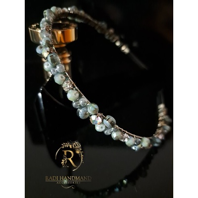 Radi handmade Диадема с кристали и перли (930)