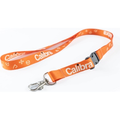 Šňůrka na krk Calibra oranžová