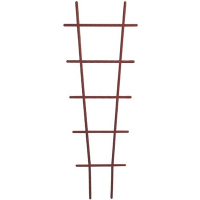 Prosperplast Plastová podpera na kvety DRAB 38 cm hnedá