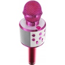 WSTER WS 858 Karaoke bluetooth mikrofón tmavo ružový