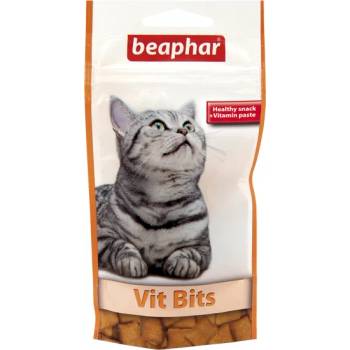 Beaphar Vit Bits - Хапки с мултивитаминна паста за котки, 3 броя х 35 гр