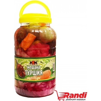 МКМ Мешана туршия в бидонче МКМ 3л