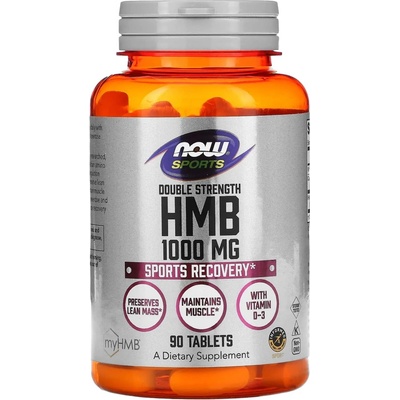 Now Foods sports hmb double strength 1000 mg 90 tabliet