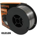 ROTOR Заваръчна тел, тръбно-флюсова (без газ), 0.9 мм, 1 кг, тип e71t-gs, rotor rww0.9-1e (uni-012126)