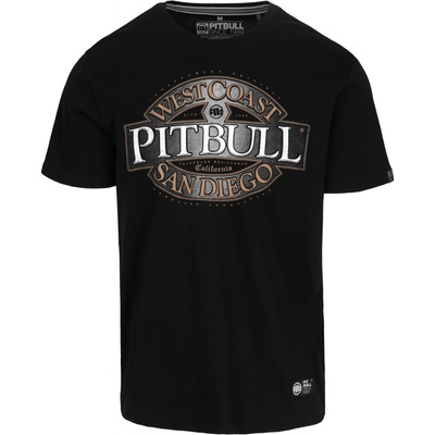 PitBull West Coast pánské triko TOMMY GUN černé
