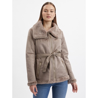 Orsay Кафяво дамско яке от велур ORSAY Orsay | Kafyav | ЖЕНИ | M