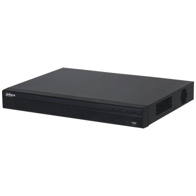 Dahua NVR записващо устройство - NVR4416-16P-EI (16 канала, H265+, 16 порта PoE, 256Mbps, HDMI+VGA, 2xUSB, 4xSata, AI) (NVR4416-16P-EI)