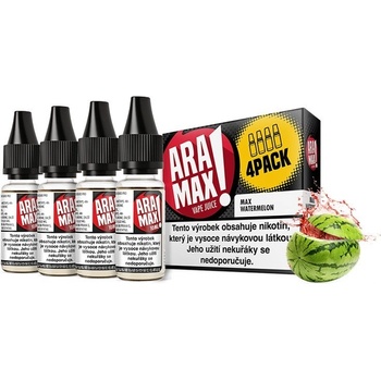 Aramax 4Pack Max Watermelon 4 x 10 ml 3 mg